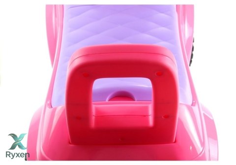 Jeździk dla Malucha 613W Gra + Świeci Różowy LEAN CARS