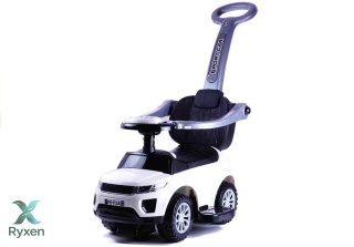 Jeździk z Pchaczem 614W Biały LEAN CARS