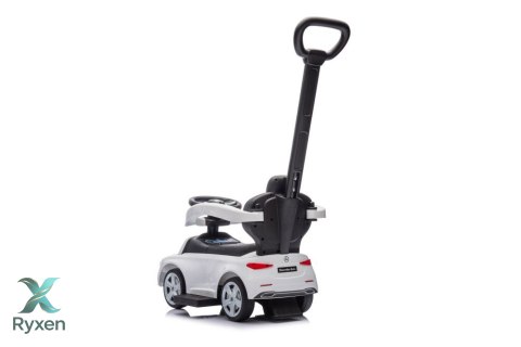 Jeździk z Pchaczem Mercedes 3w1 Biały LEAN TOYS
