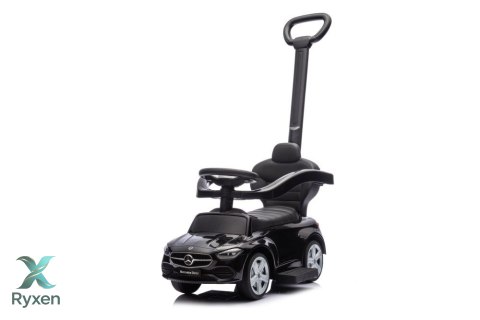 Jeździk z Pchaczem Mercedes 3w1 Czarny LEAN TOYS