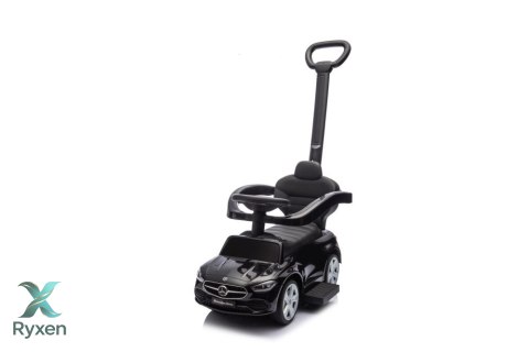 Jeździk z Pchaczem Mercedes 3w1 Czarny LEAN TOYS