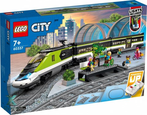 Klocki city 60337 ekspresowy pociąg pasażerski LEGO