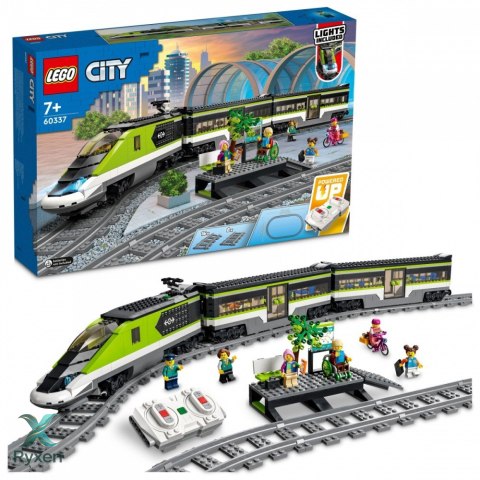 Klocki city 60337 ekspresowy pociąg pasażerski LEGO