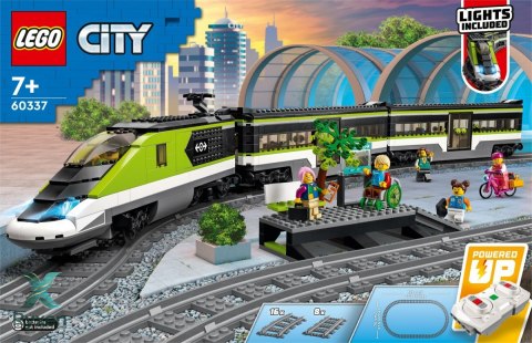 Klocki city 60337 ekspresowy pociąg pasażerski LEGO