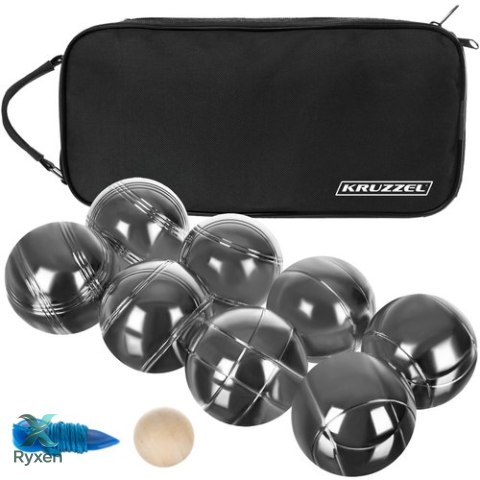 Kule boule 8 kul + pokrowiec KRUZZEL 22915 KRUZZEL