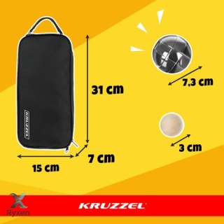 Kule boule 8 kul + pokrowiec KRUZZEL 22915 KRUZZEL