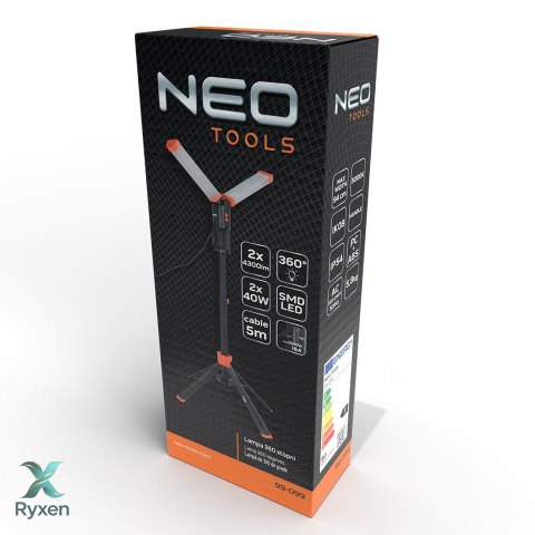 Lampa podwójna 360 stopni 2 x 4300 lm NEO TOOLS
