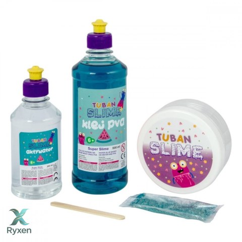 Masa plastyczna zestaw super slime - arbuz xl TUBAN