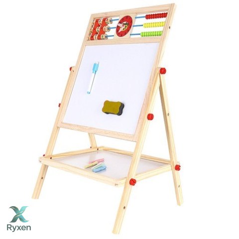 Tablica dwustronna drewniana Kruzzel 22472 KRUZZEL