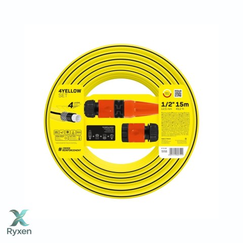 Zestaw zraszający 4YELLOW 1/2" 15 m CELLFAST
