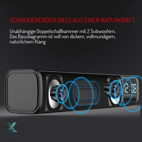 AD 1191 Głośnik soundbar z budzikiem ADLER