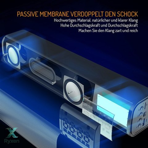 AD 1191 Głośnik soundbar z budzikiem ADLER