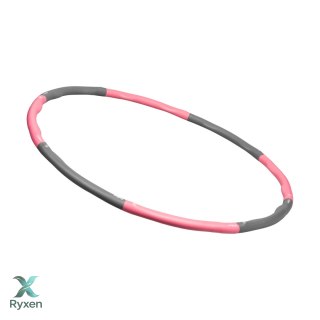 Hula Hop odchudzające koło 95cm, różowe, REBEL ACTIVE Rebel