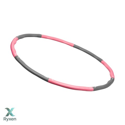 Hula Hop odchudzające koło 95cm, różowe, REBEL ACTIVE Rebel