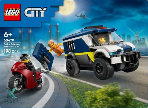 Klocki city 60479 furgonetka policyjnego konwoju więziennego LEGO