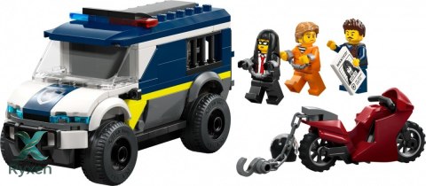 Klocki city 60479 furgonetka policyjnego konwoju więziennego LEGO