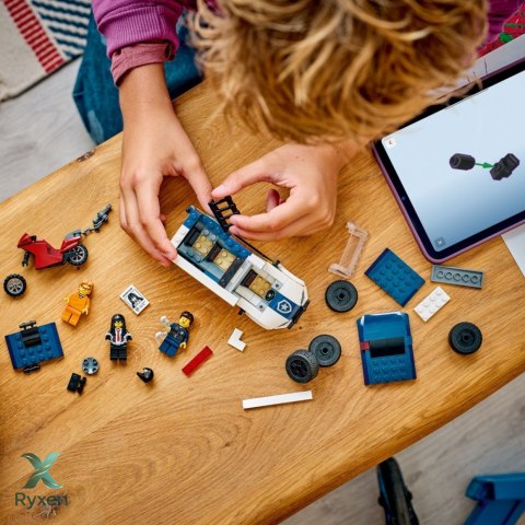 Klocki city 60479 furgonetka policyjnego konwoju więziennego LEGO