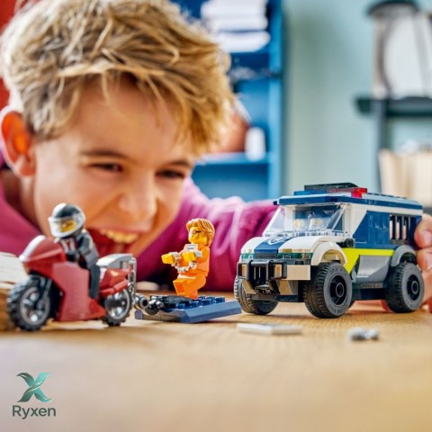 Klocki city 60479 furgonetka policyjnego konwoju więziennego LEGO