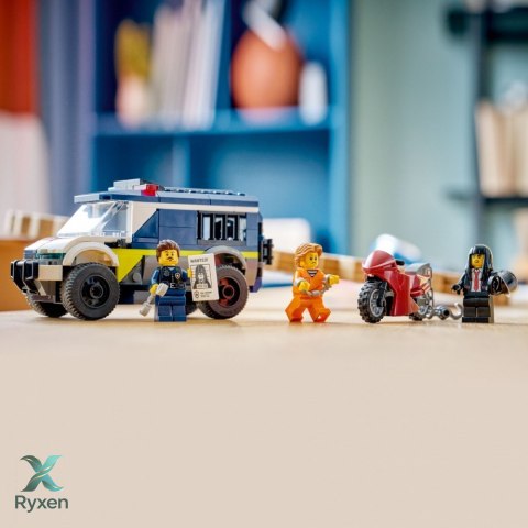 Klocki city 60479 furgonetka policyjnego konwoju więziennego LEGO