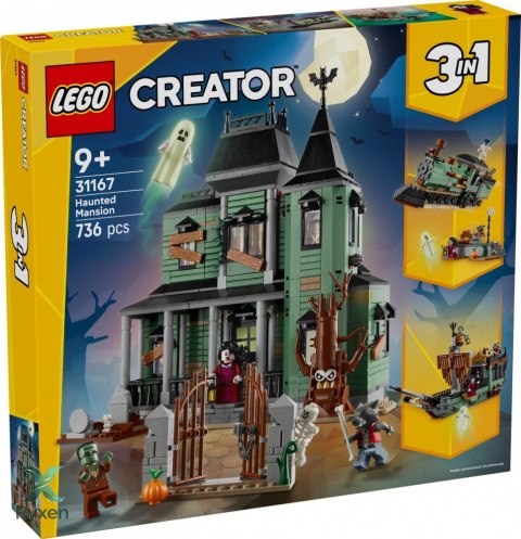 Klocki creator 31167 nawiedzona rezydencja LEGO