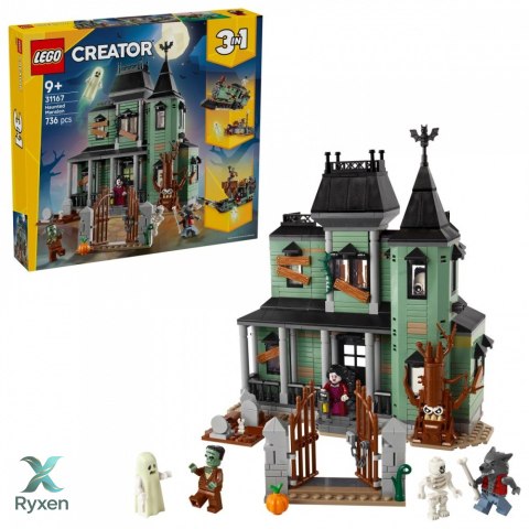 Klocki creator 31167 nawiedzona rezydencja LEGO
