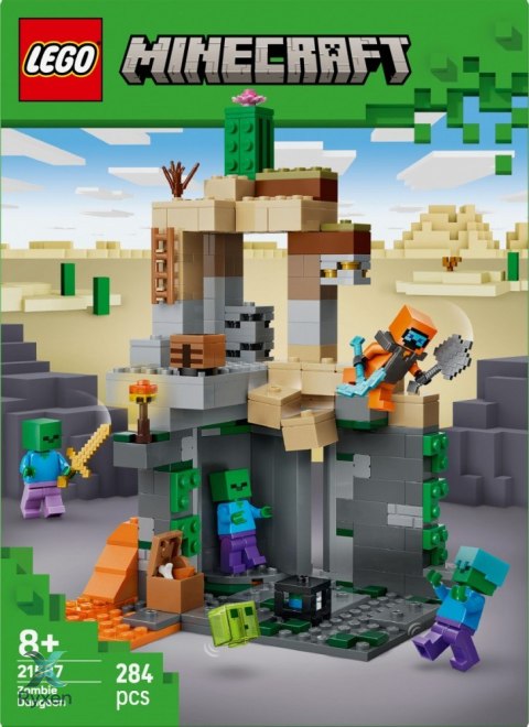 Klocki minecraft 21587 loch zombie LEGO