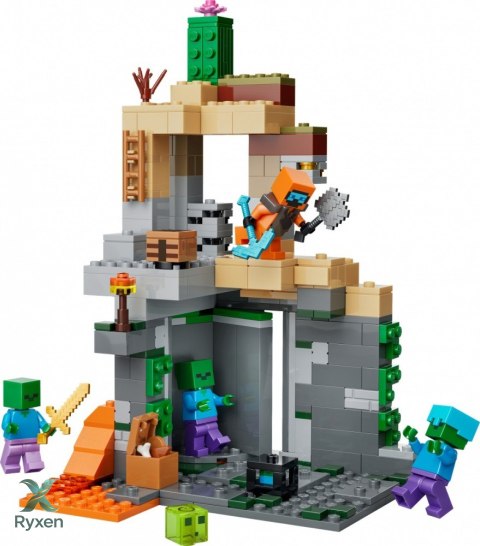 Klocki minecraft 21587 loch zombie LEGO