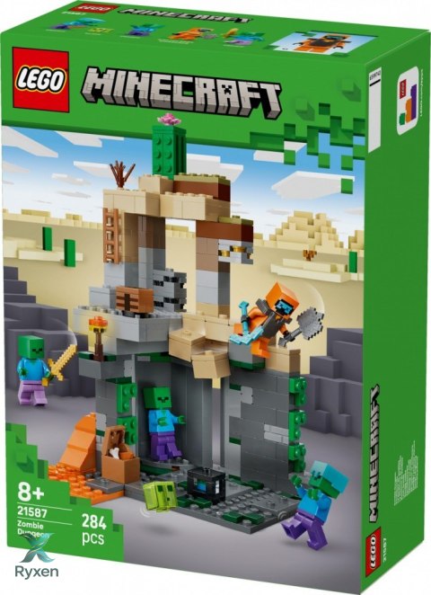 Klocki minecraft 21587 loch zombie LEGO