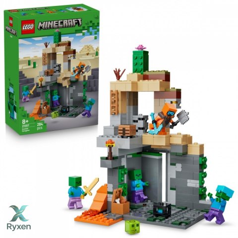 Klocki minecraft 21587 loch zombie LEGO