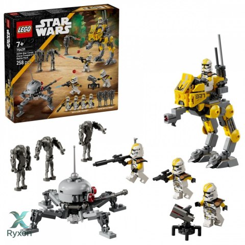 Klocki star wars 75431 zestaw bitewny - żołnierze-klony z 327. korpusu galaktycznego LEGO