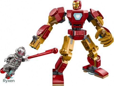 Klocki super heroes 76307 mech iron mana kontra ultron LEGO