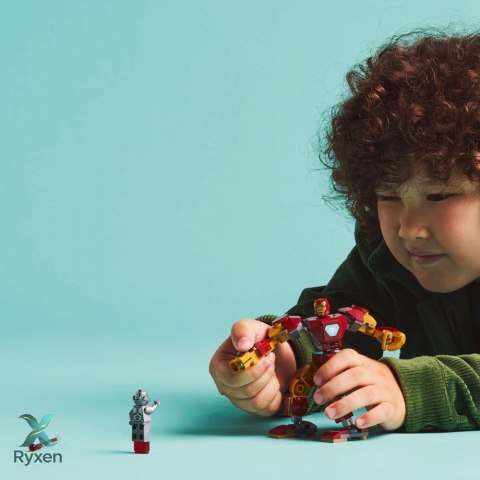 Klocki super heroes 76307 mech iron mana kontra ultron LEGO