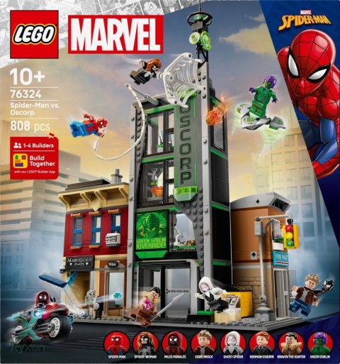 Klocki super heroes 76324 spider-man i oscorp LEGO