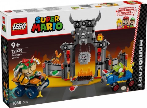 Klocki super mario 72039 mario kart bowser i jego zamek LEGO