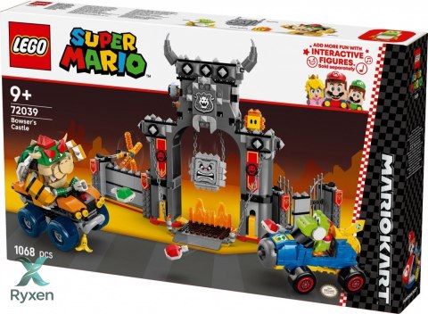 Klocki super mario 72039 mario kart bowser i jego zamek LEGO
