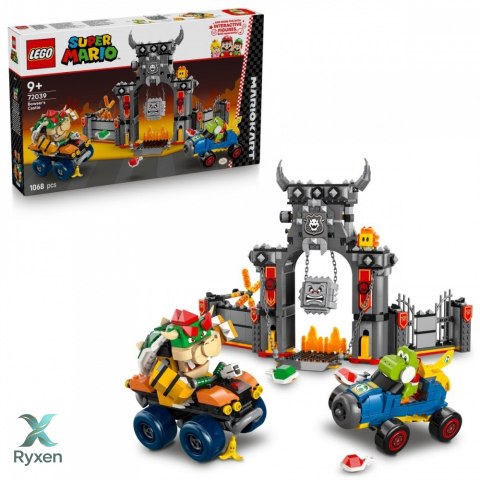 Klocki super mario 72039 mario kart bowser i jego zamek LEGO