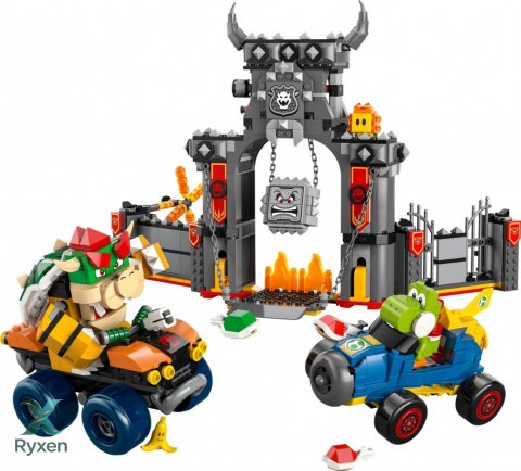 Klocki super mario 72039 mario kart bowser i jego zamek LEGO
