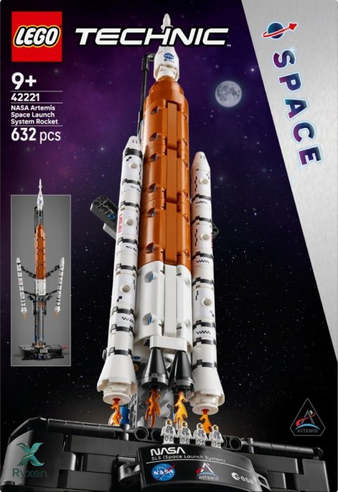 Klocki technic 42221 rakieta sls nasa artemis LEGO