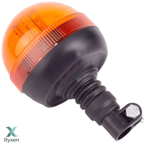Lampa ostrzegawcza kogut led 12v 24v błyskowa duża RTO