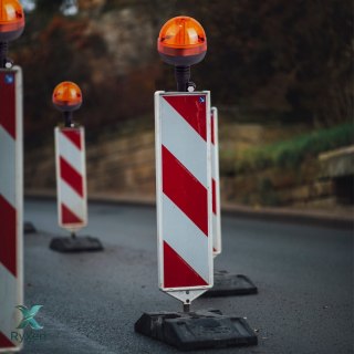 Lampa ostrzegawcza kogut led 12v 24v błyskowa duża RTO