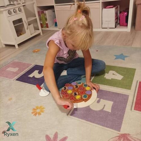 Pizza drewniana - zestaw 22471 KRUZZEL