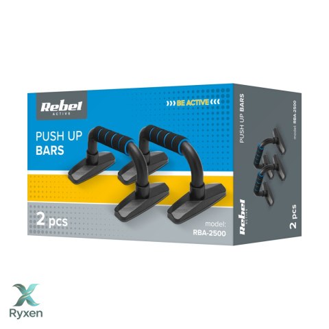 Uchwyty do pompek , zestaw 2 szt , REBEL ACTIVE Rebel