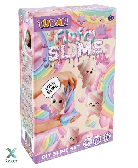 Zestaw diy slime fluffy xl TUBAN