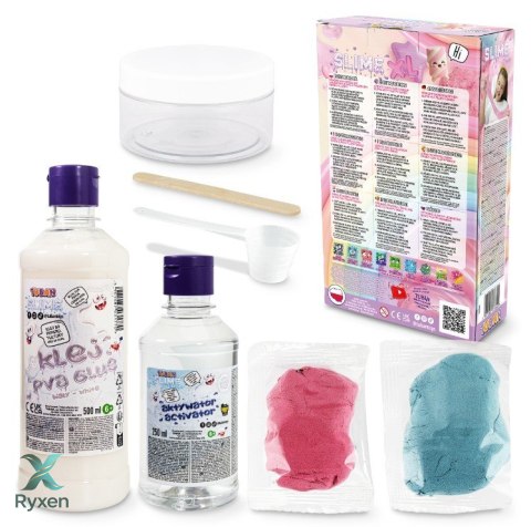 Zestaw diy slime fluffy xl TUBAN