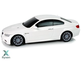 Auto Zdalnie Sterowane BMW M3 Białe Pilot Kierownica 1:18 Dźwięk Światła LEAN TOYS