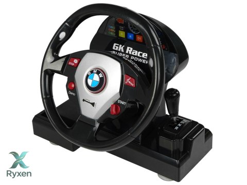 Auto Zdalnie Sterowane BMW M3 Białe Pilot Kierownica 1:18 Dźwięk Światła LEAN TOYS