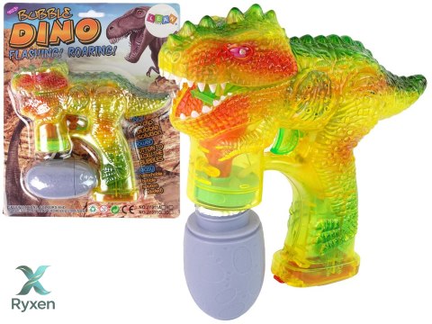 Bańki Mydlane Dinozaur Płyn Do Baniek Jajko LEAN TOYS