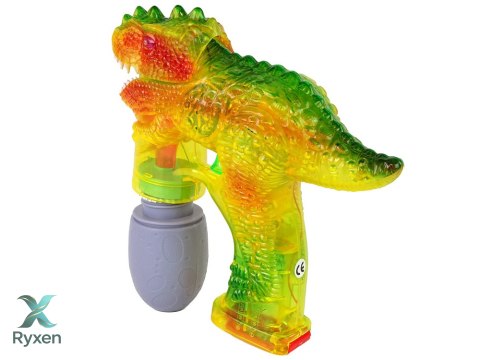 Bańki Mydlane Dinozaur Płyn Do Baniek Jajko LEAN TOYS