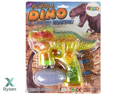 Bańki Mydlane Dinozaur Płyn Do Baniek Jajko LEAN TOYS