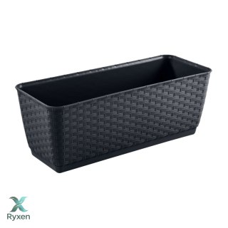 Doniczka rattanowa z hakami Ratolla DRL500PW umbra Prosperplast